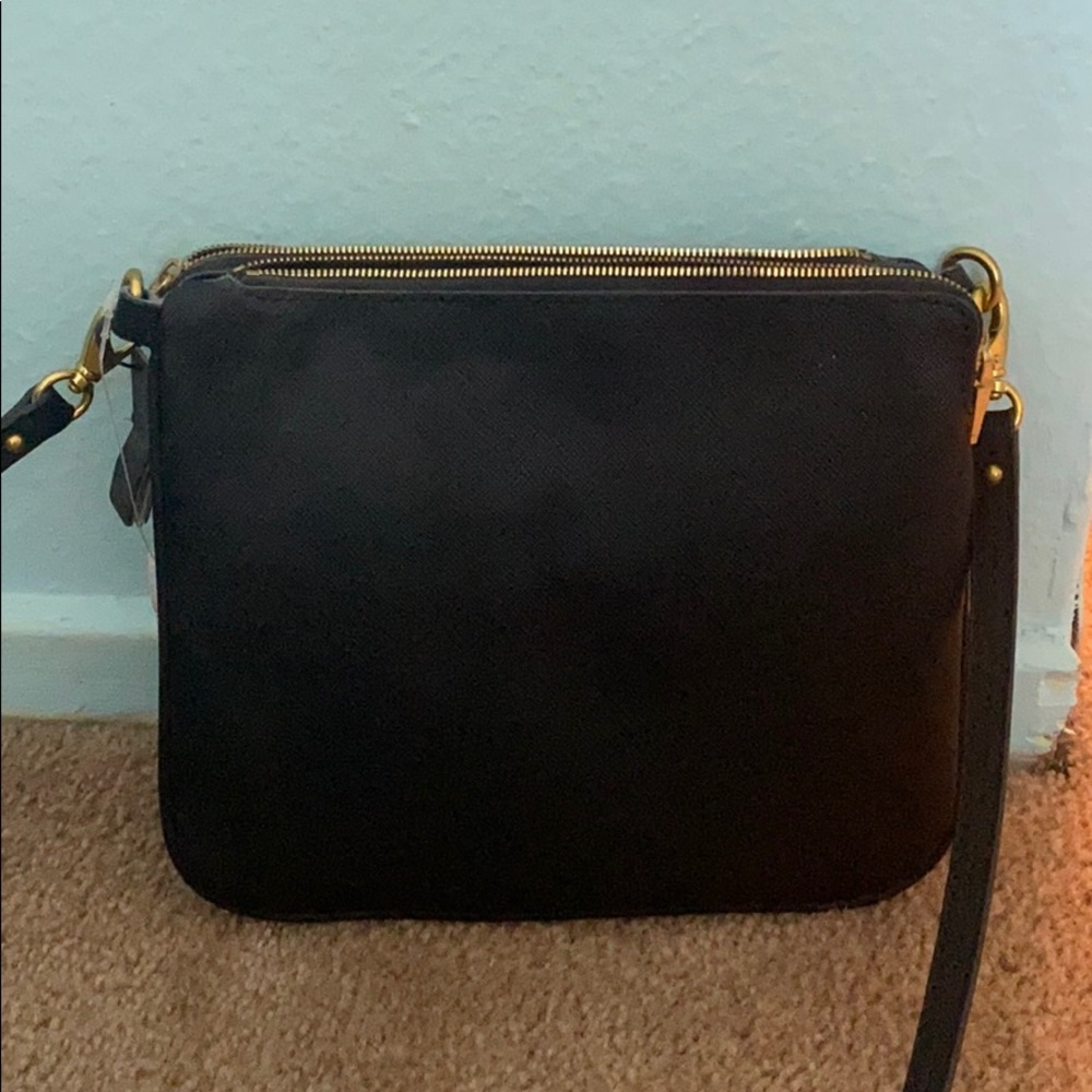 Jcrew black crossbody